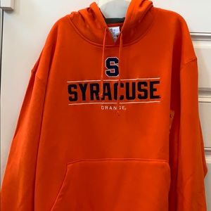 Men Pullover Syracuse Hoodie Swearshirt